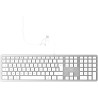 Mobility Lab Clavier Design Touch USB Mac AZERTY Blanc ML300368