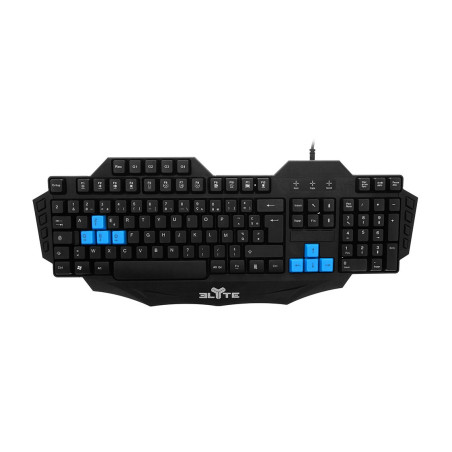 T'nB Clavier Gaming Élyte Blackbird Bleu Noir TNB073568