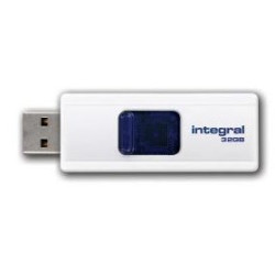 Integral Clé USB Slide 32GB Blanc CLESLIDE32GBBLANC