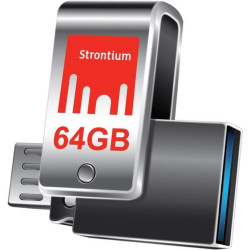 Strontium Clé OTG Nitro Plus USB 3.0 64GB