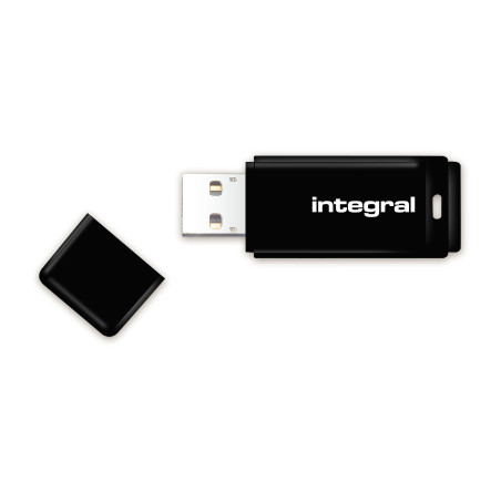 Integral Clé USB Pastel 64GB Noir INFD64GBBLK