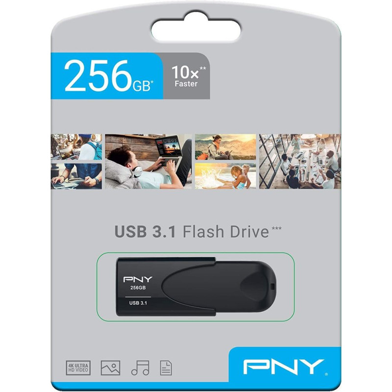 PNY Clé USB Attaché 256GB USB 3.1 CLEPNYATT256GBU31