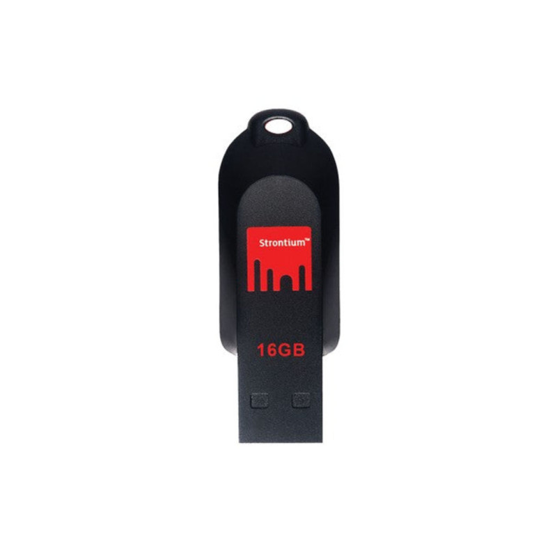 Strontium Clé USB Pollex 16GB Noir CLEPOLLEX16GBNOIR