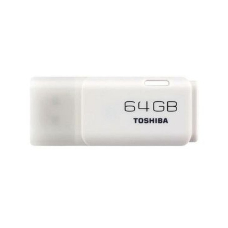 Toshiba Clé USB 64GB Blanc USB2 CLETOSHIBA64GBBC