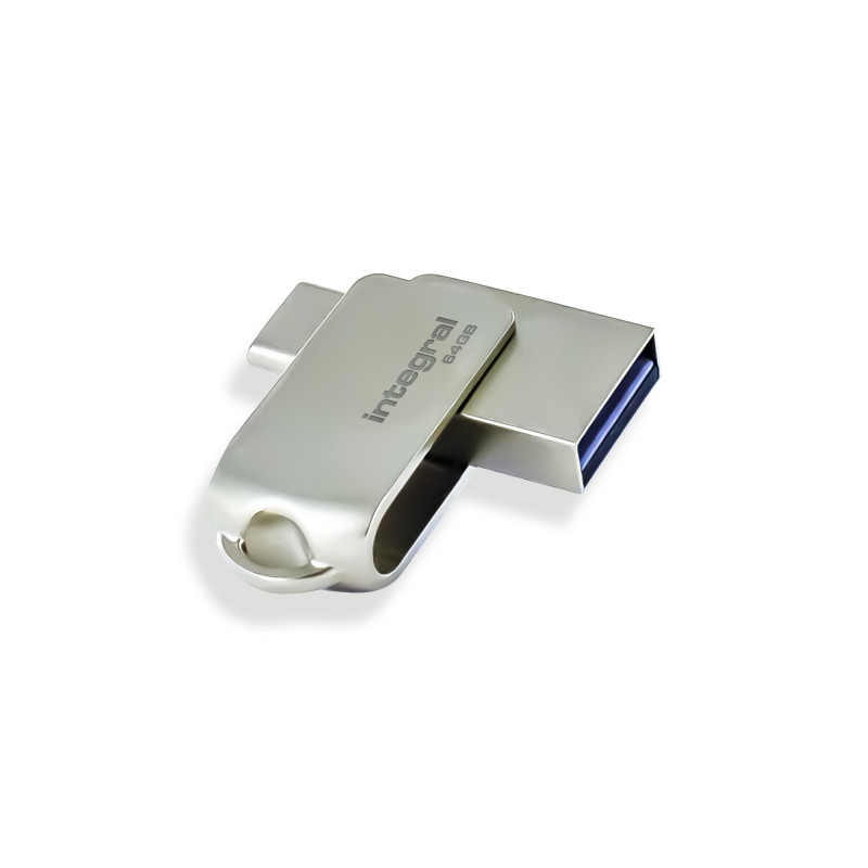 Integral Clé USB Type-C 64GB Fusion 360 Metal USB3