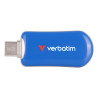 Verbatim Clé USB 64GB Plectra USB3.2 USB-C Blue CLEVERBA64USBCBLUE