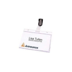 Pavo Badge avec Clip 60x90mm PAVO8009251