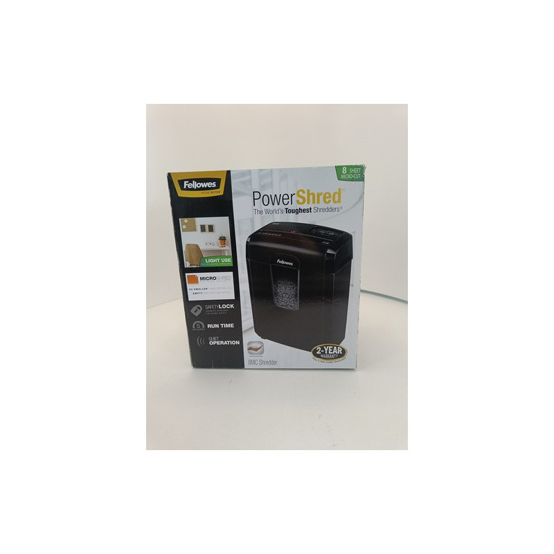 Fellowes Destructeur W-1C Coupe Croisée 4681001