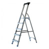 Pavo Échelle aluminium 5 marches avec plateau PAVO8037346