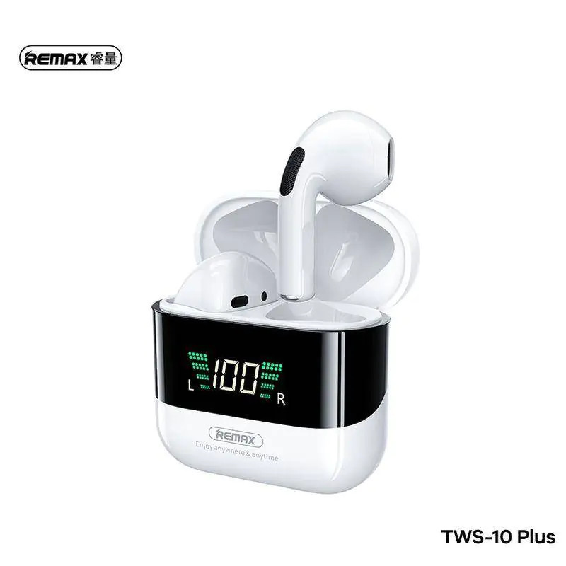 Remax Écouteurs Bluetooth TWS-10Plus Blanc