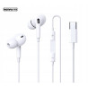 Remax Écouteurs Filaire Type C Blanc RM-575A