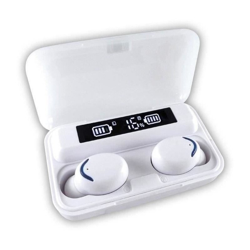 Inovalley Écouteurs Bluetooth Blanc CO15-BTH-W