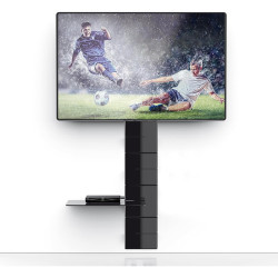 Meliconi Meuble TV Ghost Cube Noir BA480524