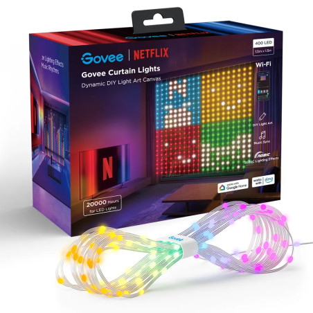 Govee Guirlande Lumineuse 400 LEDs Netflix H70BC