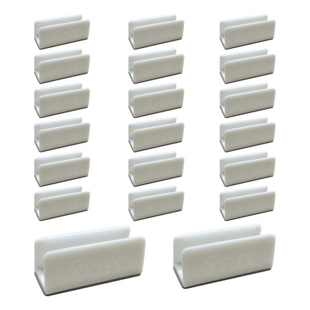 Govee Clips de Montage Neon Rope Light Blanc H10D1000