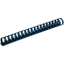 Fellowes Reliures Plastiques 14mm Bleu 5346706