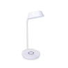 Inovalley Lampe Bureau LED Bluetooth Chargeur Induction INLACHARG02W