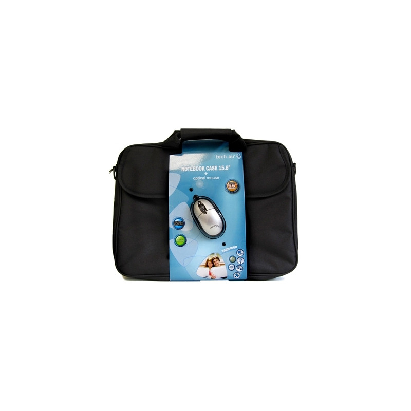 Techair Mallette Souple 15.6" Noire TABX406R