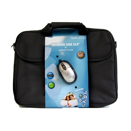 Techair Mallette Souple 15.6" Noire TABX406R
