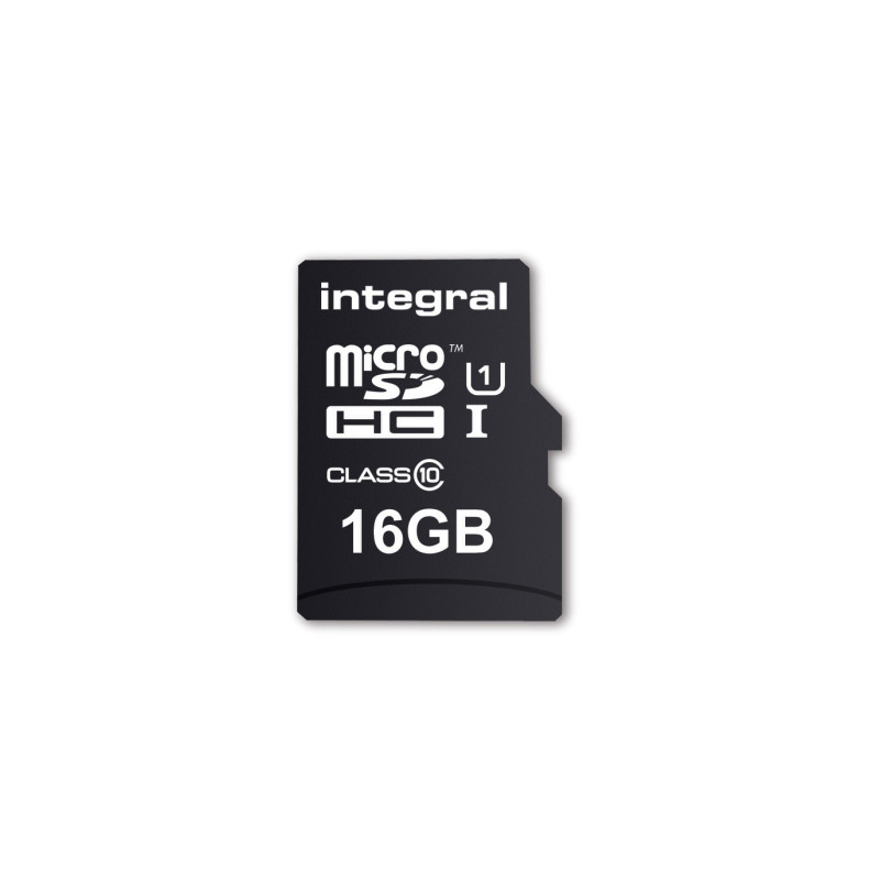 Integral Carte MicroSD 16GB Ultima CL10 90MB INMSDH16G10-90U1
