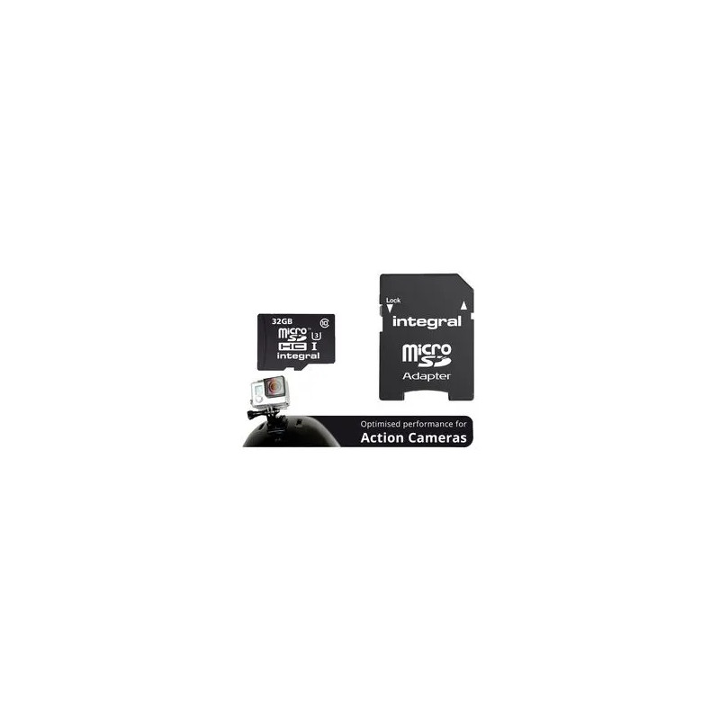 Integral MicroSD 32GB Class 10 60MB/s Pack de 2