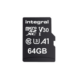 MicroSD 64GB Class 10 4K 100MB/s Integral INMSDX64G-100/70V30