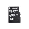 MicroSD 64GB Class 10 4K 100MB/s Integral INMSDX64G-100/70V30