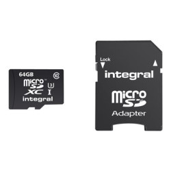 Integral MicroSD 64GB Class 10 Special Cam