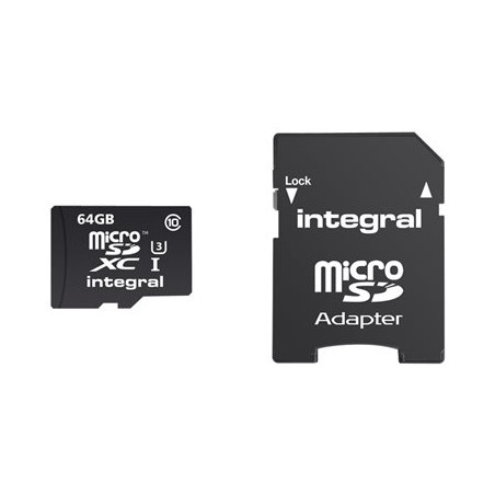 Integral MicroSD 64GB Class 10 Special Cam