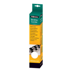 Fellowes Anneaux Plastique 16mm Blanc 25 Pièces 5332002
