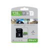 PNY Carte microSD 128GB CL10 + Adaptateur MICSDPNY128GBCL10