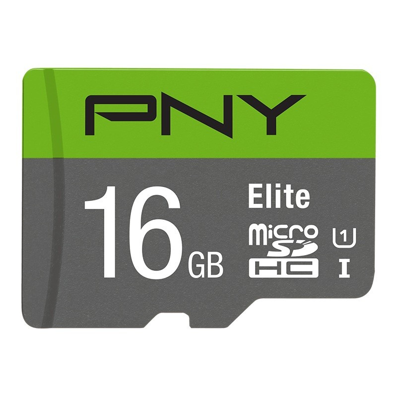 PNY Carte microSD 16GB Class 10 + Adaptateur