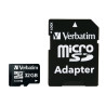 Verbatim Carte MicroSD 32GB Classe 10 avec Adaptateur MICSDVERBA32GB