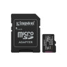 Kingston Carte MicroSDXC 256GB Classe 10 + Adaptateur