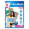 Micro Application Papier Autocollant A4 Blanche Mate 25 Feuilles 5067