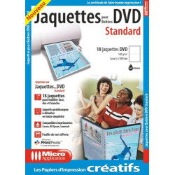 Micro Application Papier Jacquettes DVD 5216