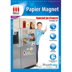 Papier magnétique 3 feuilles Micro Application 5367