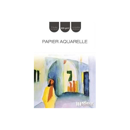Optimum Papier Aquarelle A4 300g/m² 5319