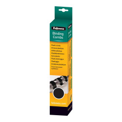 Fellowes Anneaux Plastique 16mm Noir P25 5332302
