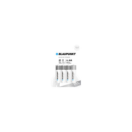 Blaupunkt Piles Alcalines LR06 AA 1.5V Pack de 4