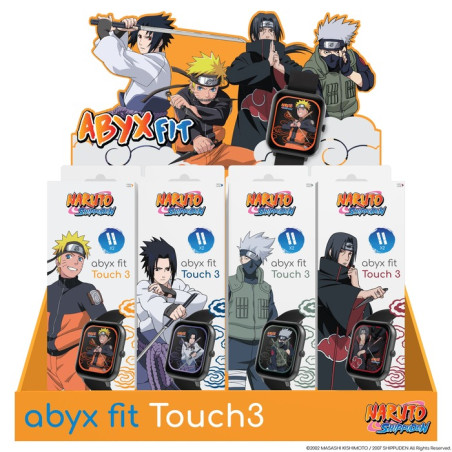 Abyx Présentoir 12 Montres Connectées Naruto Touch 3 PRES_ABX36782