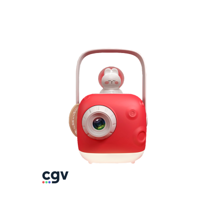 Zzzmoon Projecteur de Contes Rouge ZMOONROUGE