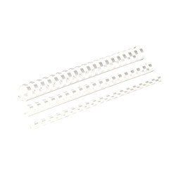 Fellowes Reliure Plastique 19 mm Blanc REL19_MM_BLANC