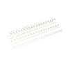 Fellowes Reliure Plastique 19 mm Blanc REL19_MM_BLANC