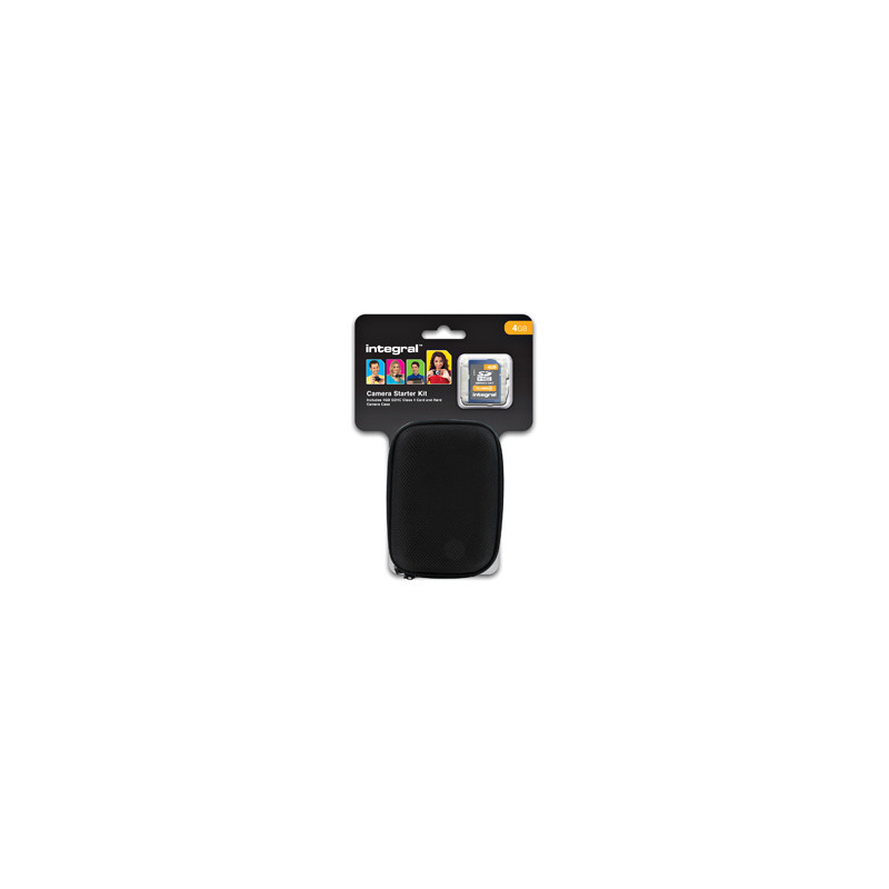 Integral Carte SD 4GB avec Sacoche SDCARD4GBBUNDLE
