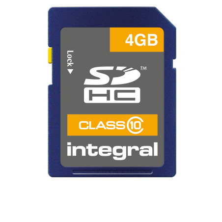 Integral Carte SD 4GB Class 10 12MB