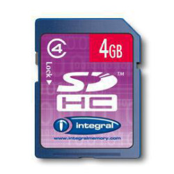 Integral Carte SD 4GB Classe 4 SDCARD4GBCL4