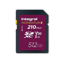 Integral Carte SD 512GB Class 10 80MB/s INSDX512G-210/180V30