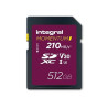 Integral Carte SD 512GB Class 10 80MB/s INSDX512G-210/180V30