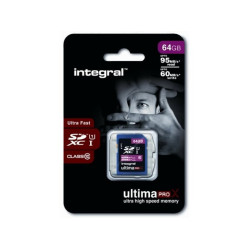 Integral Carte SD 64GB Classe 10 60MB/s